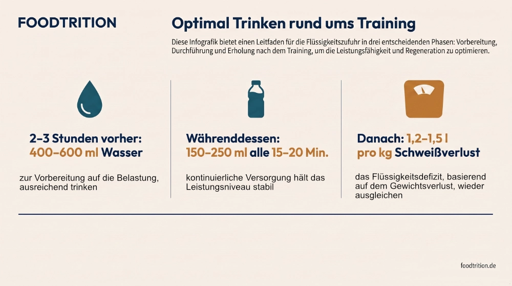 Hydration und Flüssigkeitsbedarf im Sport
